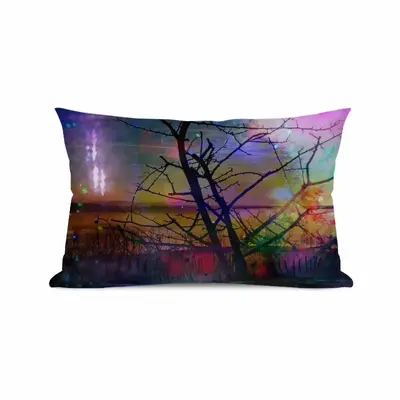 Hypnotic Universe Polyester Pillow (Rectangle, Multi-Size)