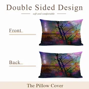 Hypnotic Universe Polyester Pillow (Rectangle, Multi-Size)