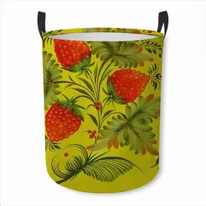 Raspberry Laundry Basket (Round Bottom)