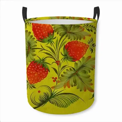 Raspberry Laundry Basket (Round Bottom)