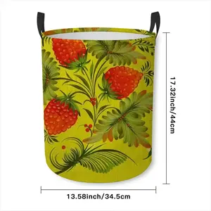 Raspberry Laundry Basket (Round Bottom)