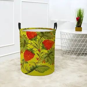 Raspberry Laundry Basket (Round Bottom)