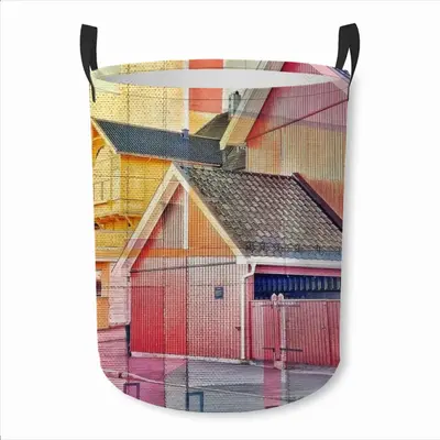 Candy-Colored Laundry Basket (Round Bottom)