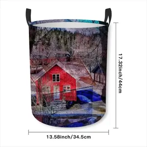 Blue Sky Laundry Basket (Round Bottom)