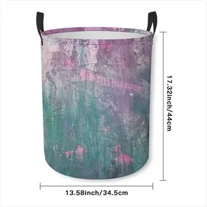 Balearic Jungle Laundry Basket (Round Bottom)