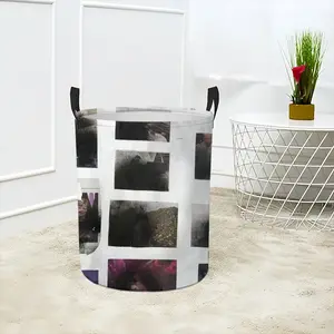 Printed Press Laundry Basket (Round Bottom)