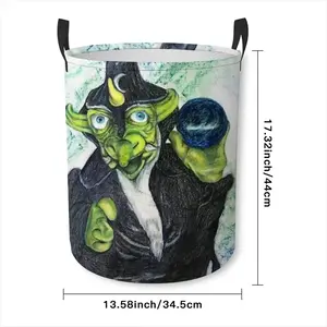 Lizard Wizard Laundry Basket (Round Bottom)