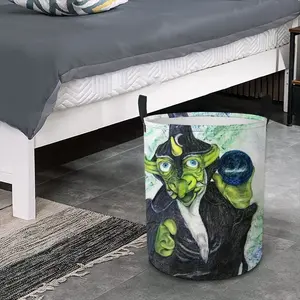 Lizard Wizard Laundry Basket (Round Bottom)