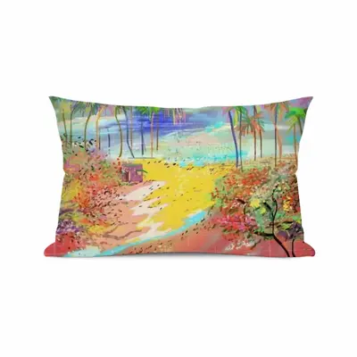 Earth Of Colors Series Z Polyester Pillow (Rectangle, Multi-Size)