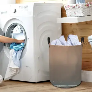 The Waves Laundry Basket (Round Bottom)