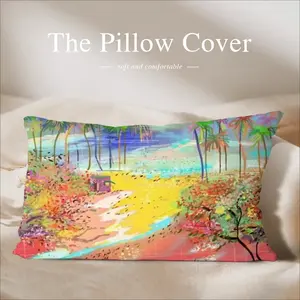 Earth Of Colors Series Z Polyester Pillow (Rectangle, Multi-Size)