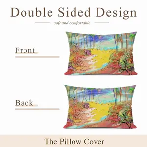 Earth Of Colors Series Z Polyester Pillow (Rectangle, Multi-Size)