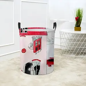 Dream House Laundry Basket (Round Bottom)