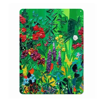 Garretstown Garden Ireland Iron Painting (Vertical, Multi-Size)