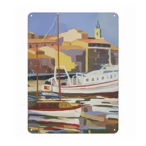 Sète The Navy Iron Painting (Vertical, Multi-Size)