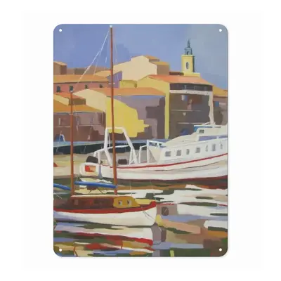 Sète The Navy Iron Painting (Vertical, Multi-Size)