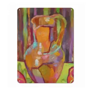 Still Life With Jug Iron Painting (Vertical, Multi-Size)