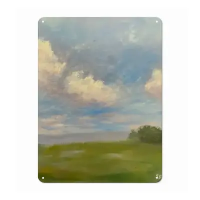 Countryside Landscape Iron Painting (Vertical, Multi-Size)