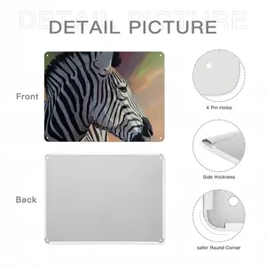 Dreamy Zebra Iron Painting (Horizontal, Multi-Size)