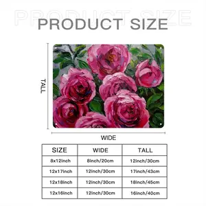 Pink Climbing Roses Iron Painting (Horizontal, Multi-Size)