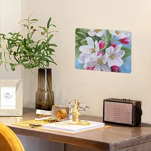 Apple Blossom Iron Painting (Horizontal, Multi-Size)