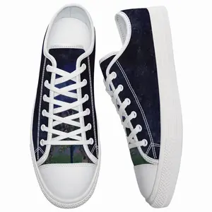 Men Memory Of A Village Of Long Ago Retro Canvas Shoes