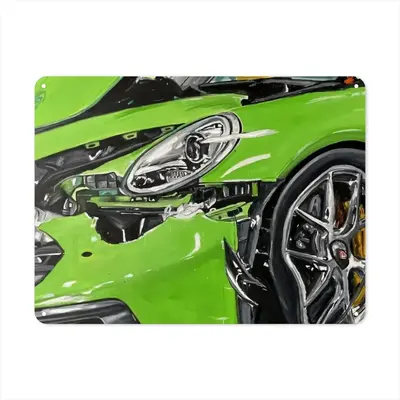 Porsche Gt3 Crash Iron Painting (Horizontal, Multi-Size)