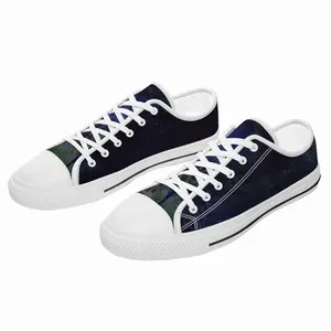 Men Memory Of A Village Of Long Ago Retro Canvas Shoes