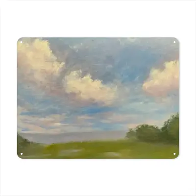 Countryside Landscape Iron Painting (Horizontal, Multi-Size)