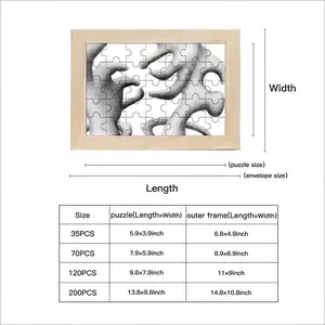 Amorphous Shapes Picture Frame Puzzle