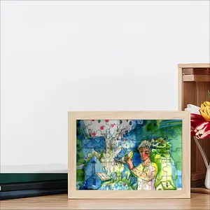 Boy With Bird Picture Frame Puzzle