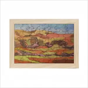 Mountain Range Picture Frame Puzzle