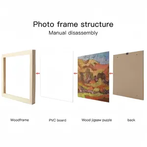 Mountain Range Picture Frame Puzzle