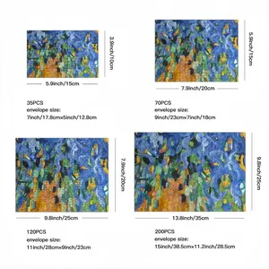 Blue Irises Picture Frame Puzzle