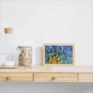 Blue Irises Picture Frame Puzzle