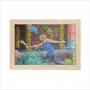 The Die Was Cast Picture Frame Puzzle