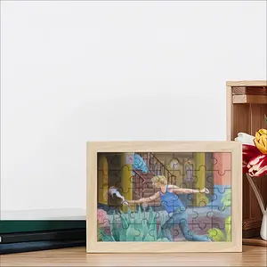 The Die Was Cast Picture Frame Puzzle