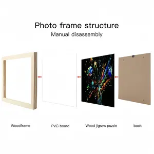 Dancing Cells K Picture Frame Puzzle