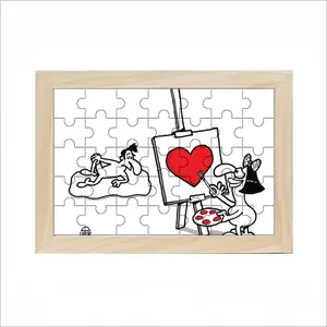 Art Lover Picture Frame Puzzle