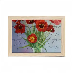 Tulips Picture Frame Puzzle