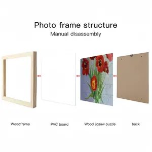 Tulips Picture Frame Puzzle