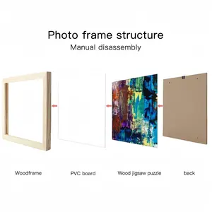 The Neutrinos Cry Picture Frame Puzzle