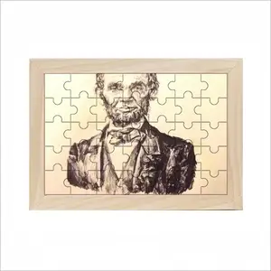 President Abraham Lincoln Picture Frame Puzzle