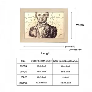 President Abraham Lincoln Picture Frame Puzzle