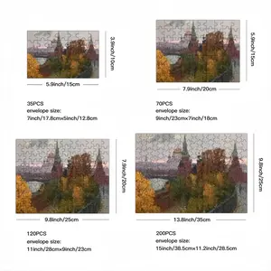 Autumn In The Kremlin Picture Frame Puzzle