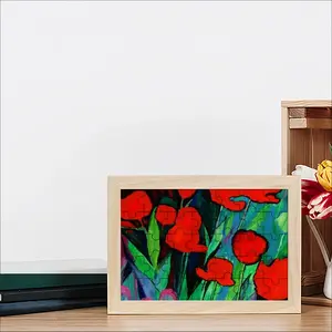 Red Tulips Picture Frame Puzzle