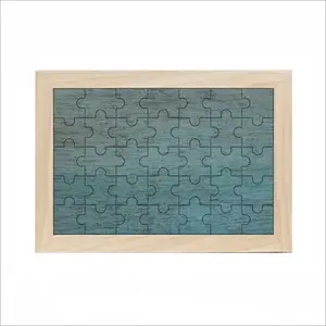 Hazy Shades Of Blue Picture Frame Puzzle