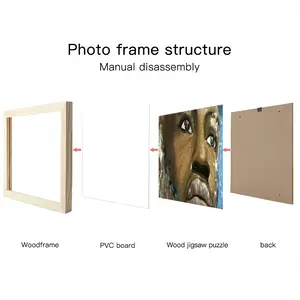 Arabica Man Picture Frame Puzzle