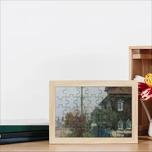 Autumn In Krasnoe On The Volga Picture Frame Puzzle