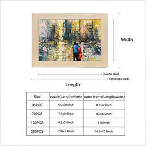 Lovers Walk Picture Frame Puzzle